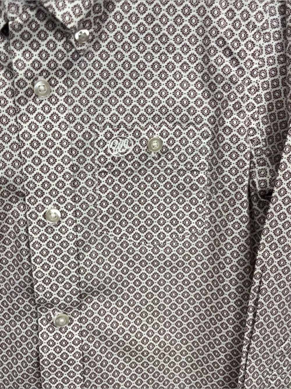 Wrangler Button Down Little Boy Shirt Size Small (6/7) - Picture 3 of 7